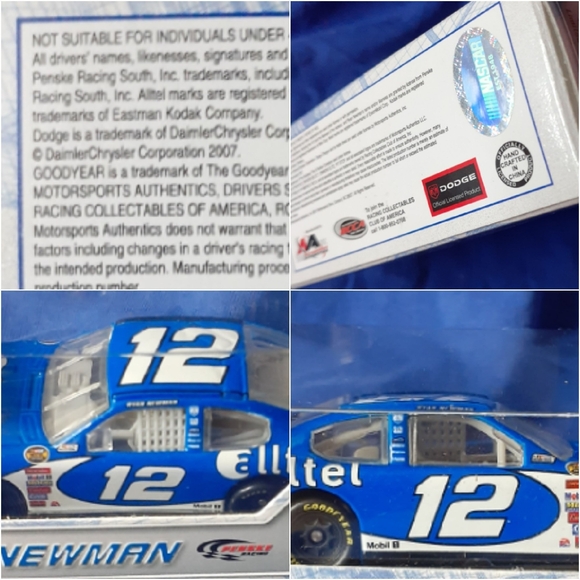 💯RARE Nascar PIT STOP Ryan Newman #12 COT Dodge Avenger 🇨🇦12.50 Can Shipping - Picture 13 of 16